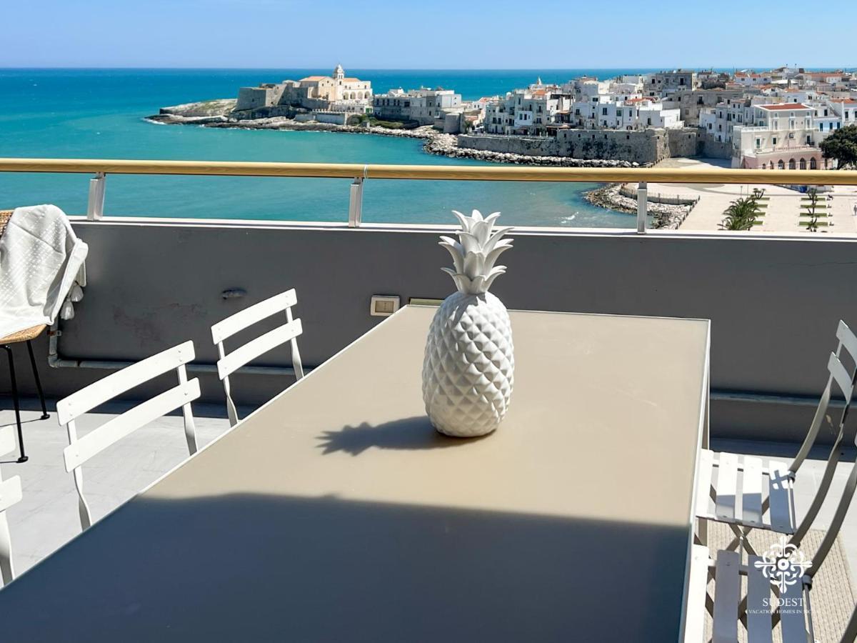 Apartamento Infinito - Attico Sul Mare Vieste Exterior foto