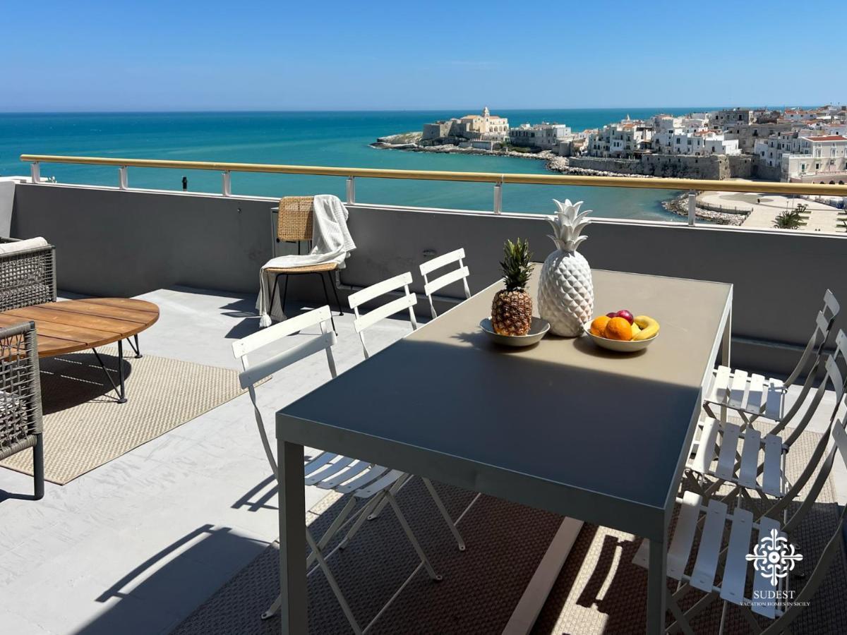 Apartamento Infinito - Attico Sul Mare Vieste Exterior foto