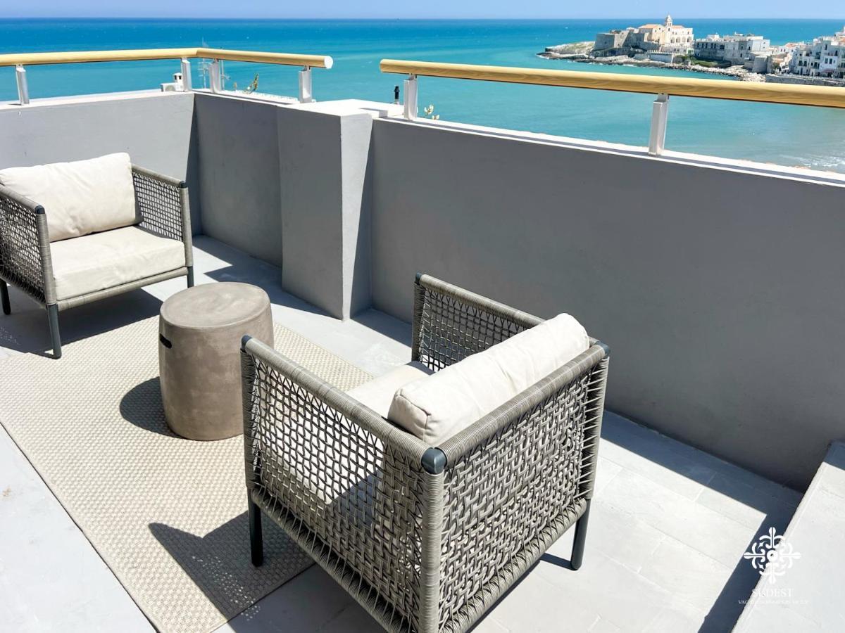 Apartamento Infinito - Attico Sul Mare Vieste Exterior foto
