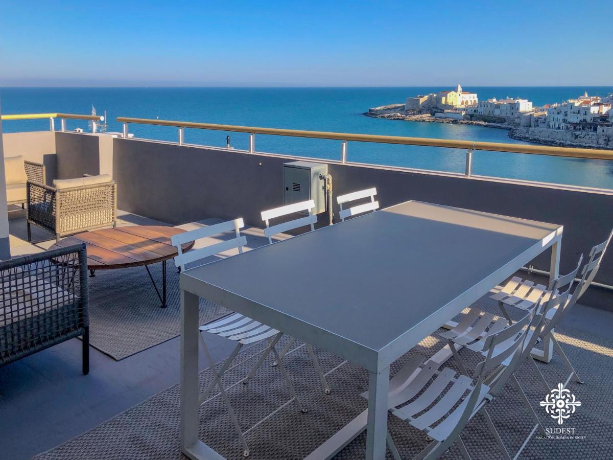 Apartamento Infinito - Attico Sul Mare Vieste Exterior foto